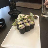 Delicious sushi. at Tiger Club Vegan Sushi in Berlin