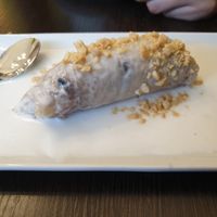 Sticky rice dessert at Tiger Club Vegan Sushi in Berlin