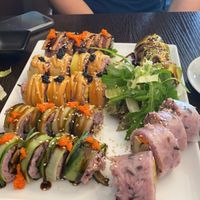 The Tiger makis  at Tiger Club Vegan Sushi in Berlin