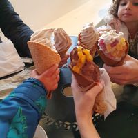 Ice cream party!  at Yoga-urt in Los Angeles