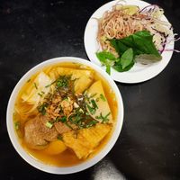 Bun Hue Noodle Soup at Sen Vegan House in Ho Chi Minh City