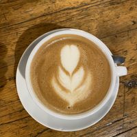 Cappuccino mit Hafermilch   at Miros Cafe in Berlin