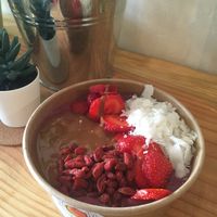acaí bowl at Aarons Saftladen in Cologne