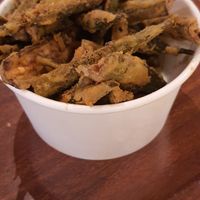 Okra fries at Bundobust in Liverpool