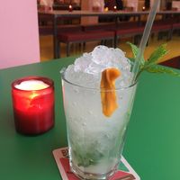 Coconut mojito 💚 at Bundobust in Liverpool