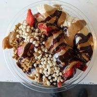 Snickers Protein Bowl at Wild Bowls in Zurich