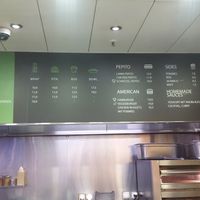 Menu at Züri Bistro in Zurich