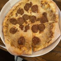 Vegan cheese, vegan sausage personal size  at Fields & Ivy in Lawrence