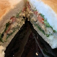 Chikn pesto sandwich  at Magpye  in North Shields