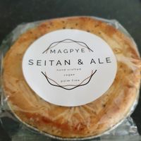 Seitan pie to take away at Magpye  in North Shields