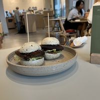 Favorite food: the bao buns with marinated mushrooms   at Tea Stories in Eindhoven