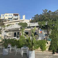 CostAnita (they have more seating behind me on the waterfront)  at Costanita Restaurant in Crete