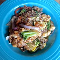 Vegetable jambalaya  at Border Cafe in Saugus