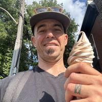 #1 chocolate & vanilla swirl. Really good.  at Swirl in Montreal