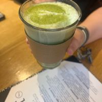 Matcha Lattee  at Kupfert & Kim - Yorkville in Toronto