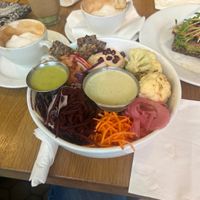 Cauliflower tahini bowl   at Kupfert & Kim - Yorkville in Toronto