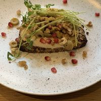 Mediterranean Toast 😋  at Kupfert & Kim - Yorkville in Toronto