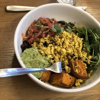 Tofu Scramble Breakfast Bowl at Kupfert & Kim - Yorkville in Toronto