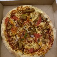 Vegan chicken supreme   at Domino's Pizza in Goes