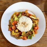 Cute little vegan restaurant with great traditional Indonesian food! This place really is a little gem in rurual western Bali! The owner also speaks amazing English! at Mahesa in Penyaringan