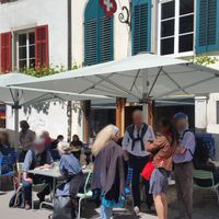 Exterior (at river) at Kreuz in Solothurn