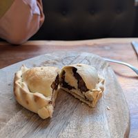 Apple and almond 🥰 at Venezolatino in Strasbourg