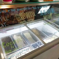 Selection of coconut and cashew based ice creams  at Asiga in Guam