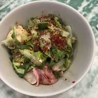 Spicy dumpling mix  at Lái Xīn SùShí 來欣素食手工水餃 in Taipei