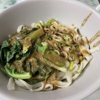 Sesame noodles  at Lái Xīn SùShí 來欣素食手工水餃 in Taipei