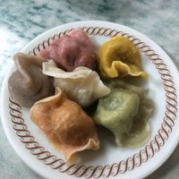 Assorted dumplings  at Lái Xīn SùShí 來欣素食手工水餃 in Taipei
