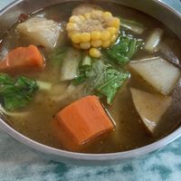 noodle soup 紅燒湯麵 at Lái Xīn SùShí 來欣素食手工水餃 in Taipei