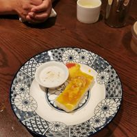 Mango sticky rice at Siam in Montreal