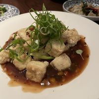 Garlic tofu- so so. The breading was dry and a bit too thick  at Siam in Montreal