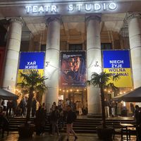 Outside  at BarStudio in Warsaw