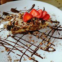 Tiramisu was awesome at Vegan Town in Ajijic