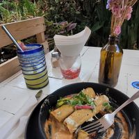 Deliciosas flautas 💕 at Vegan Town in Ajijic