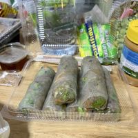 Fresh spring rolls   at Vegan Center Cafe in Vientiane