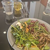 Buffet 60k at Vegan Center Cafe in Vientiane