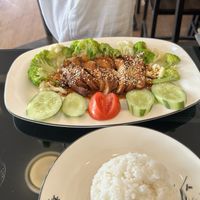 Recommend by the staff  at Vegan Center Cafe in Vientiane