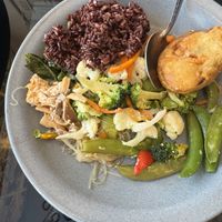 Another selection   at Vegan Center Cafe in Vientiane