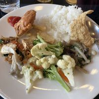  Buffet  at Vegan Center Cafe in Vientiane