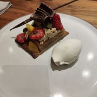 Pastel de cumpleaños (fuera de carta) at Xavier Pellicer in Barcelona