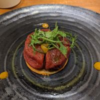 Roasted tomato, quite delicious at Xavier Pellicer in Barcelona