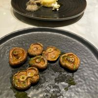 mushrooms at Xavier Pellicer in Barcelona