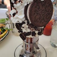 Oreo shake at Venetian Hotel - Black Tap in Las Vegas