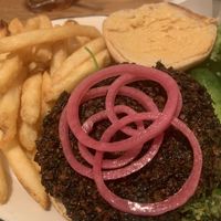 Falafel burger   at Venetian Hotel - Black Tap in Las Vegas