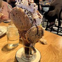 Cookie shake made vegan  at Venetian Hotel - Black Tap in Las Vegas