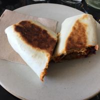 Felafel wrap at Wollemi in Canberra