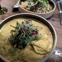 Agnolotti at Don Vegan in Quebec