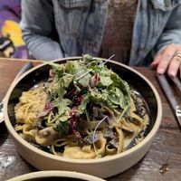 Fettuccine at Don Vegan in Quebec